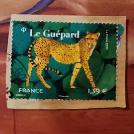 Timbre Le guépard
