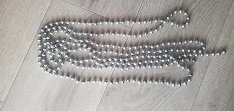 guirlande de Noël perles