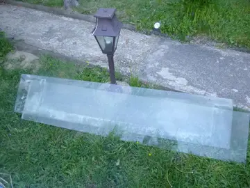 parois vitrées de cabine de douche