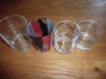 Verres de différentes tailles