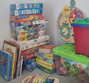 Lot de jeux de tout âge