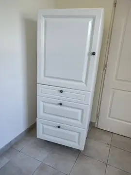 meuble cuisine sur pieds