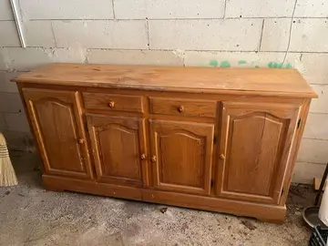 buffet en bois