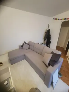 Canapé convertible + coffre