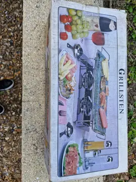 plancha de table à alcool