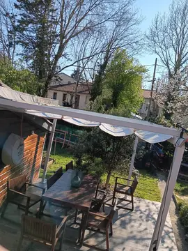 pergola blanche avec bache 330x250