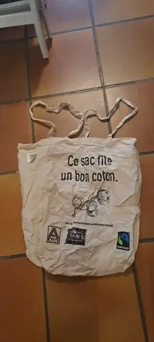 Sac coton bio Grande taille
