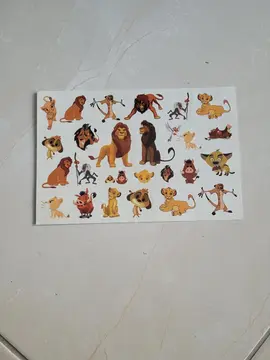 planche tatoo roi lion