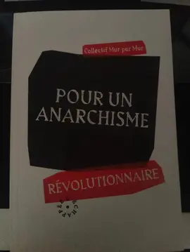 Livre Pour un anarchisme révolutionnaire