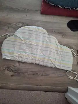élément tour de lit bebe nuage reversible