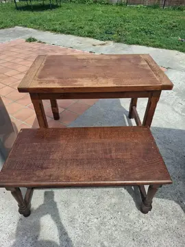 tsble en bois