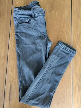 jean gris Etam à rafistoler