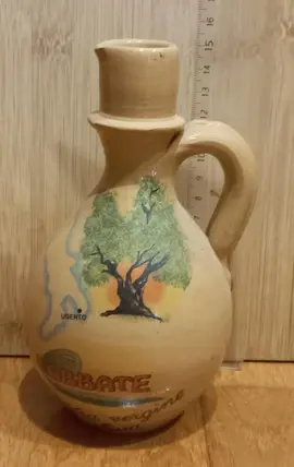 Petite cruche décorée (15/16 cm)