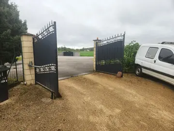 portail fer 2 battants 3,50m