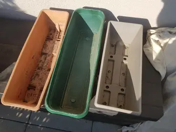 bac plastique plantes