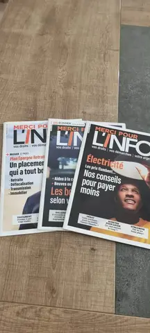 Merci pour l'info petit livret d'information