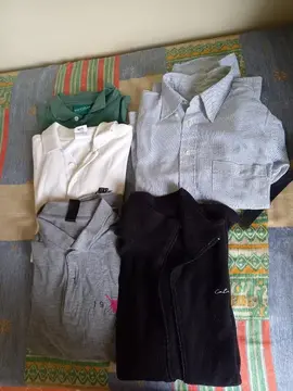 chemise, polos, polaire taille s et X