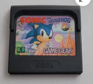 jeu game gear avec la boite