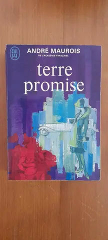 Livre : André Maurois, Terre promise