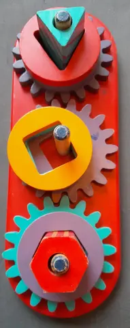 Jeu en bois incomplet