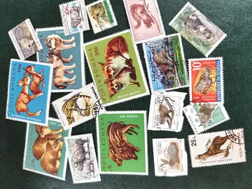 lot unique timbres animaux le 1 mai