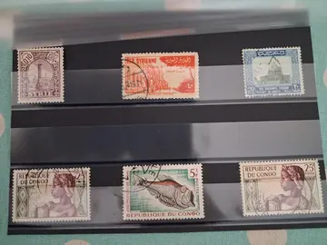 Timbres CONGO et SYRIE