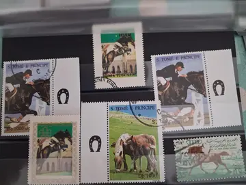 Timbres CHEVAUX