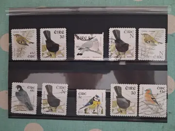 Timbres Joli lot OISEAUX 3