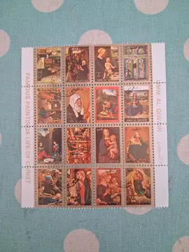 Timbres PEINTURES QWAIN