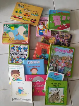 lot de livres enfants