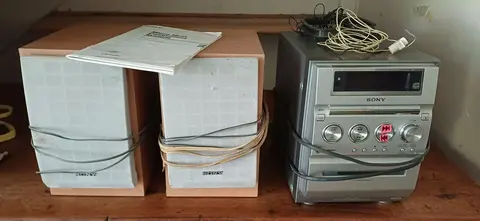 mini chaîne Sony CD et cassettes audio