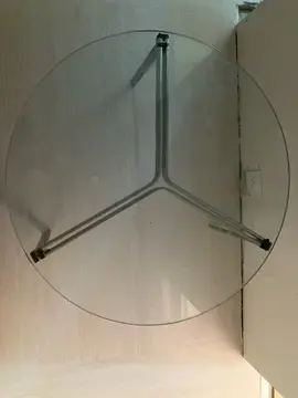Table basse en verre