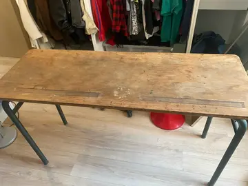 table bois vintage