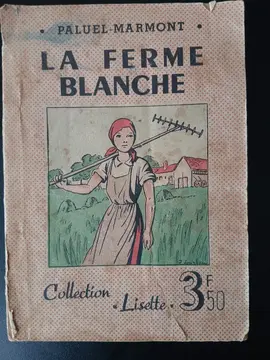 Livre enfants vintage La ferme blanche