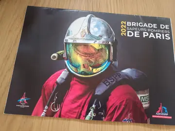 Calendrier " Pompiers " 2022. Pour collection.