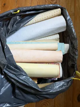 reste de papier de tapisserie