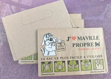 [Animaux] Pochettes pour excréments