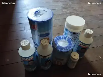 Lot produit pour piscine