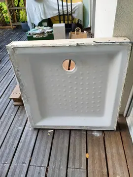 receveur de douche 80×80 céramique