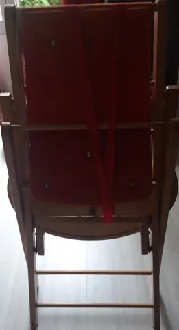 chaise haute enfant en.bois