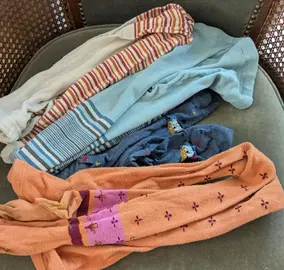collants chaussettes coton à rafistoler