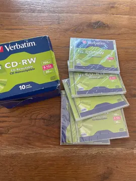5 cd verbatim reinscriptibles