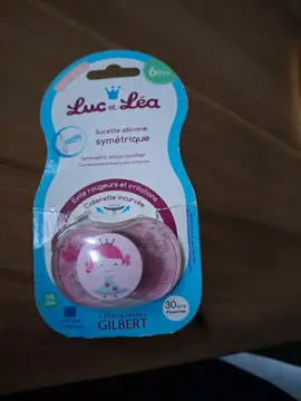 Tétine bébé 6m+