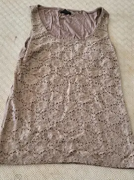joli débardeur marron clair