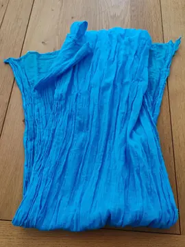 Foulard bleu turquoise