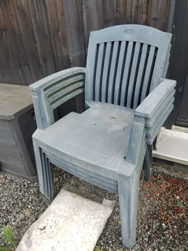 Chaise jardin