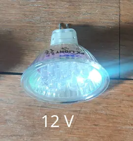 lampe type spot encastrable (12 V)