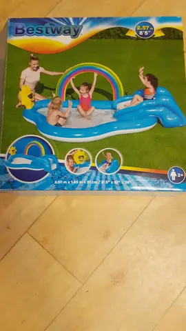 Piscine pour jeunes enfants 2,57m x1m45x91cm