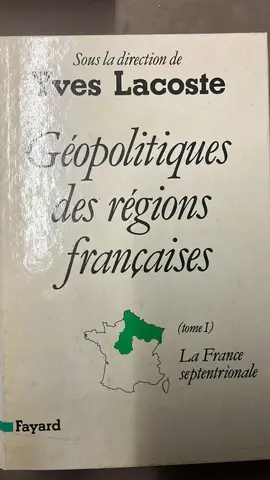 donne géopolitique des régions françaises