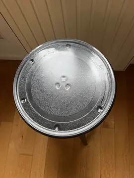 plat en verre spécial pour micro onde